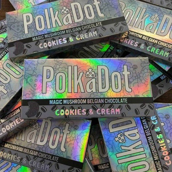 PolkaDot Shroom Chocolate Bars